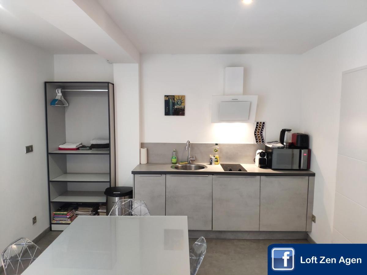 Loft Zen Spa Balneo Parking Gratuit Sauna Hammam Billard Agen Buitenkant foto